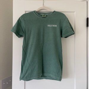 Comfort Colors Green Small Telluride Shirt